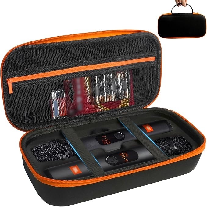 Bluetooth Microphone Wireless Case Compatible with JBL PartyBox Wireless Mic …