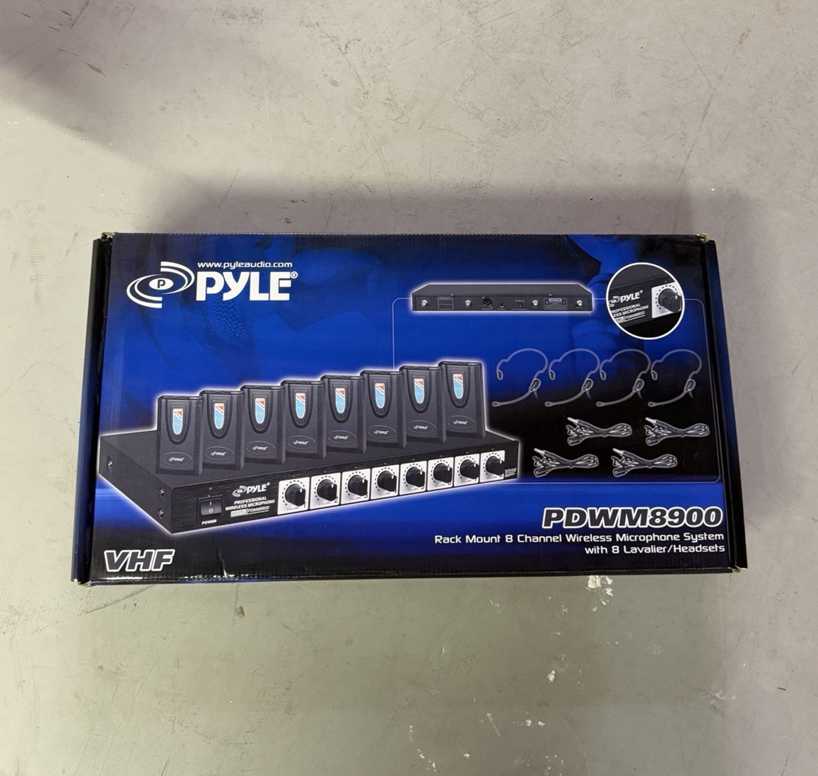 Pyle Audio Equipment Karaoke – 8 Lavelier / Headsets and Portable Bundle