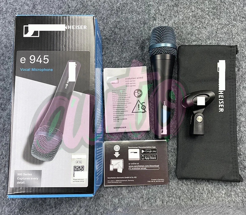 Sennheiser e945 Wired Super Cardioid Dynamic Handheld Microphone
