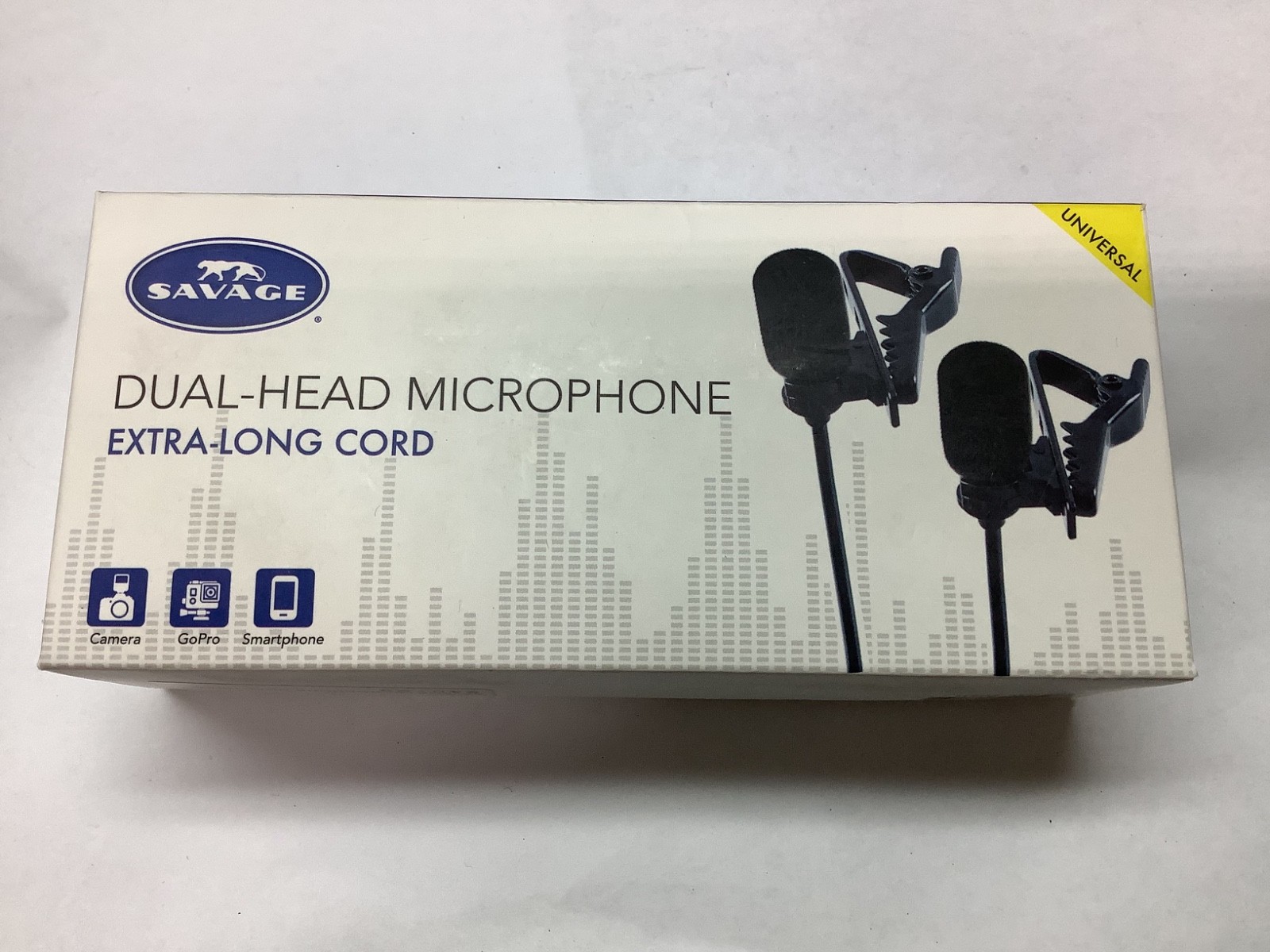 Savage Dual Head Clip On Microphone Case