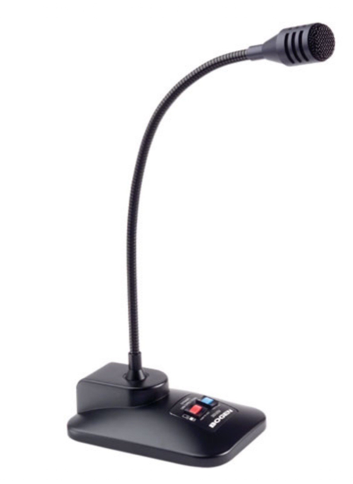 Bogen DDU250 Dynamic Desktop Gooseneck Paging Microphone with Push-to-Talk NEW