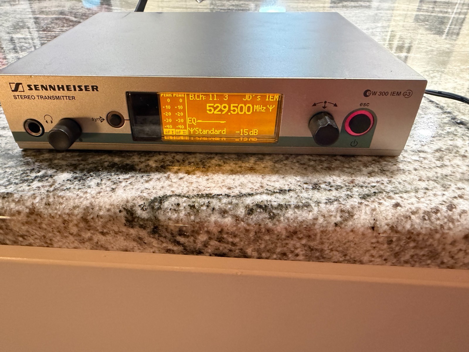 Sennheiser EW300 IEM G3 transmitter 516-558MHz
