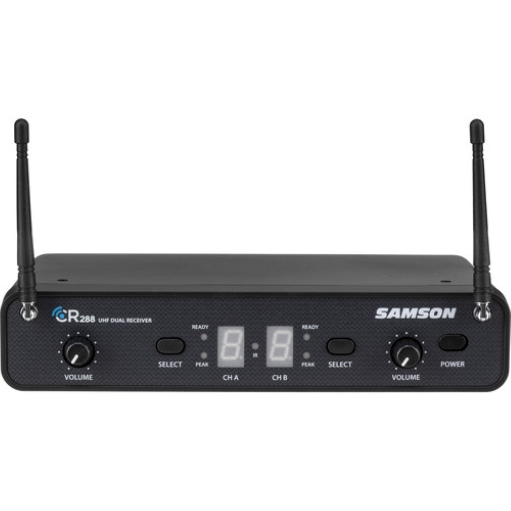 Samson Concert 288 Dual-Channel Wireless Handheld Microphone System with Q6 Caps