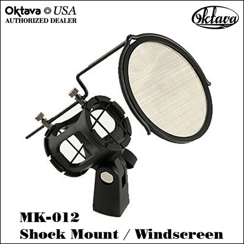 Oktava – MK-012 – Shock Mount with Metal Mesh Pop Filter – Brand New