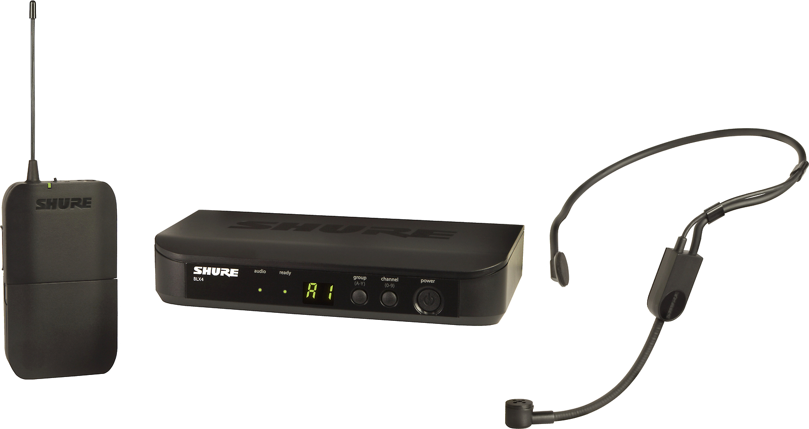 Shure BLX Wireless System H10 Wireless Headworn System PGA31 BLX1 BLX4