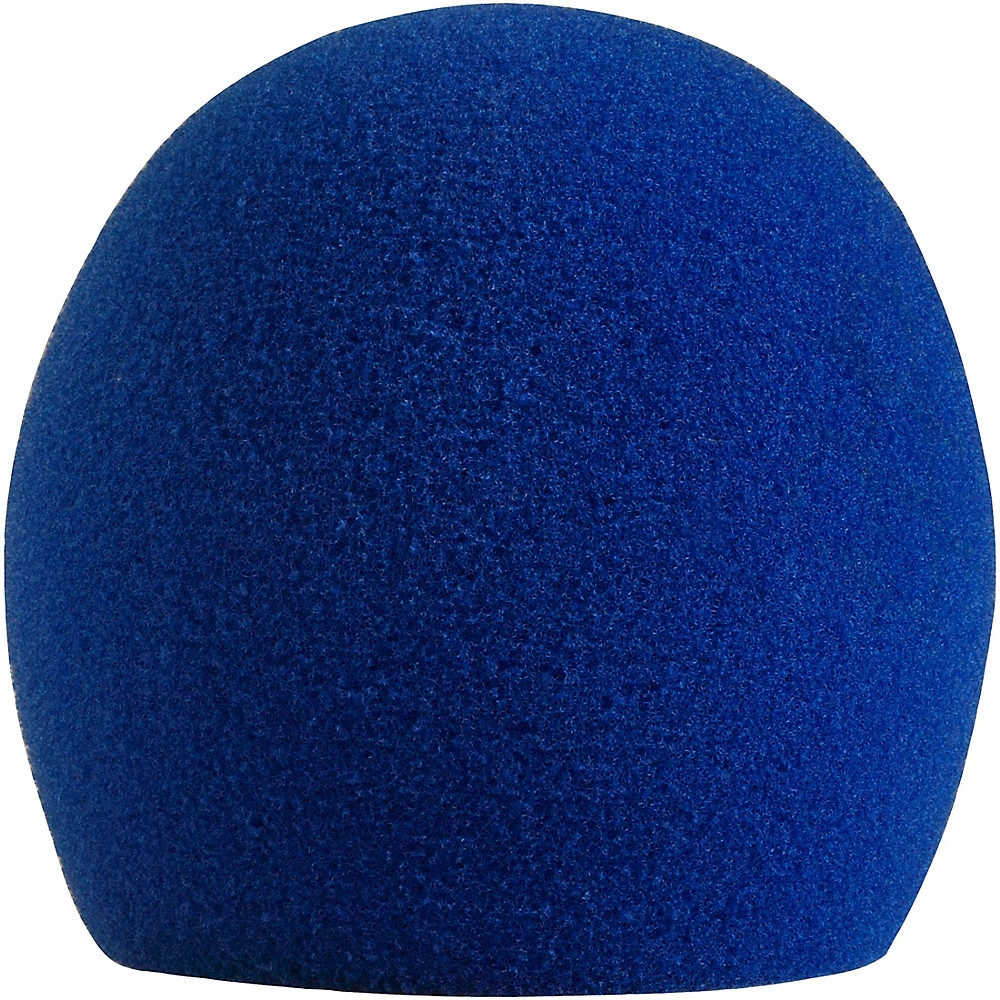 Shure A58WS Foam Windscreen for All Shure Ball Type Microphones Blue