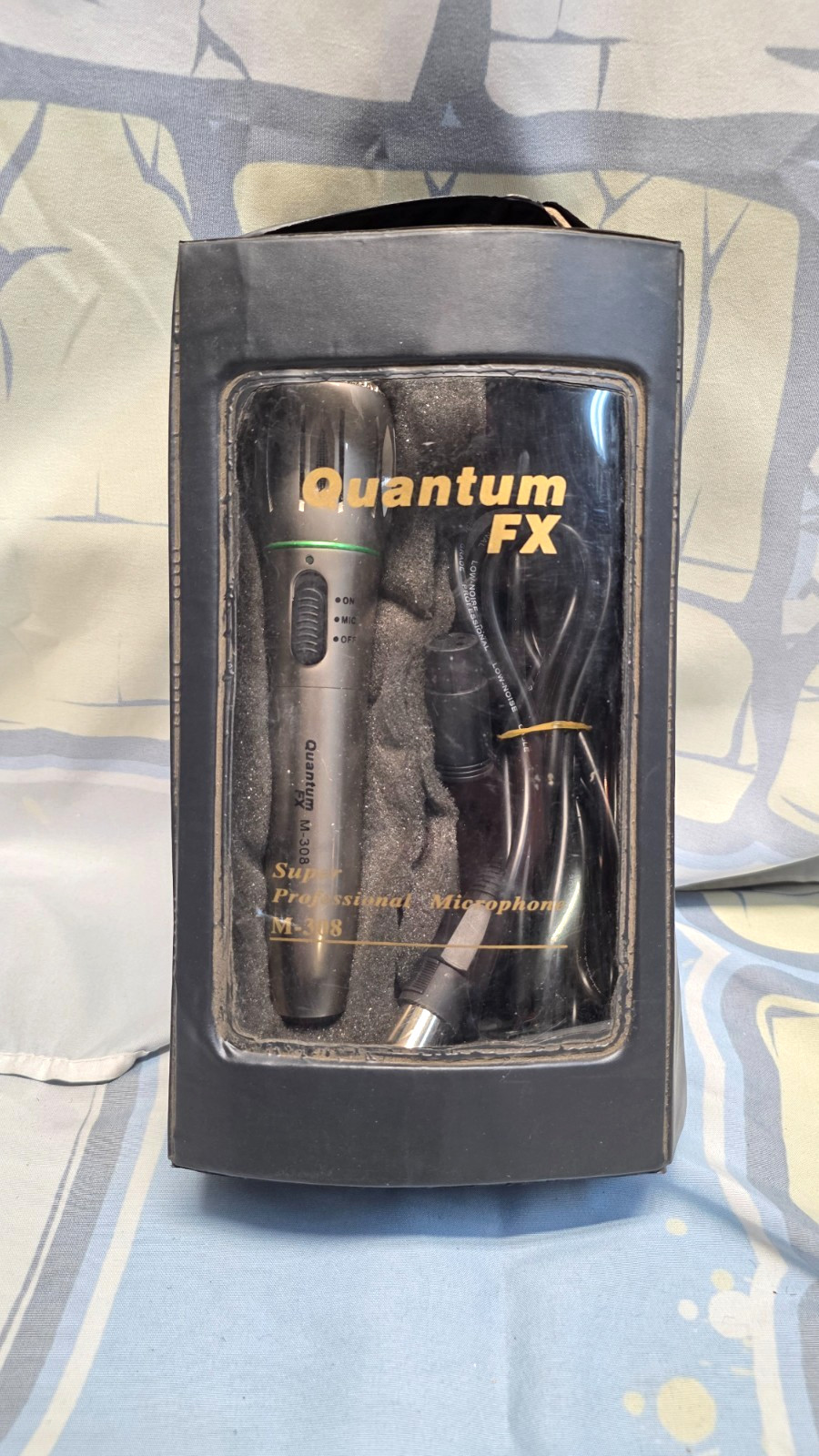 Quantum FX Microphone M-308 Super Professional Mic Singing Karaoke Live Music