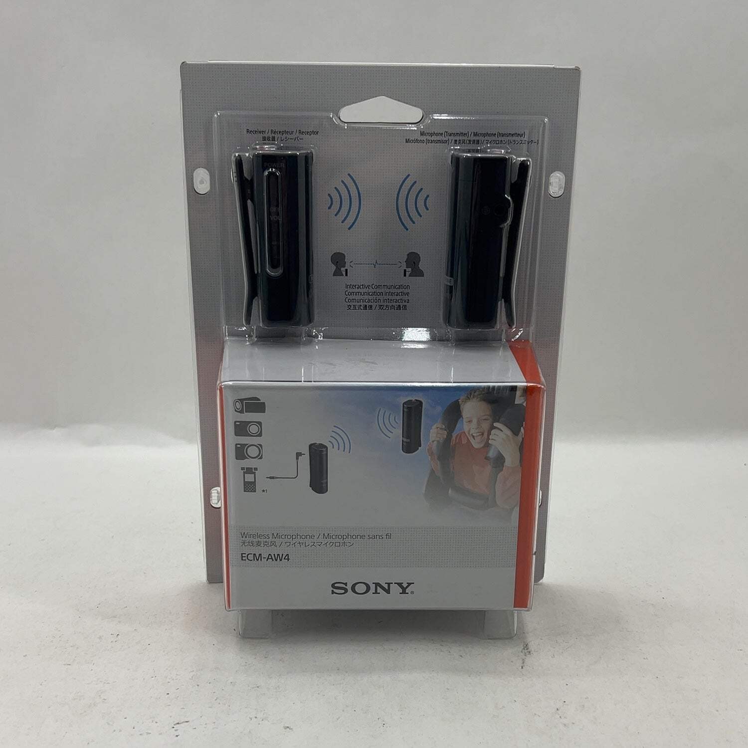 New Sony Wireless Microphone ECM-AW4