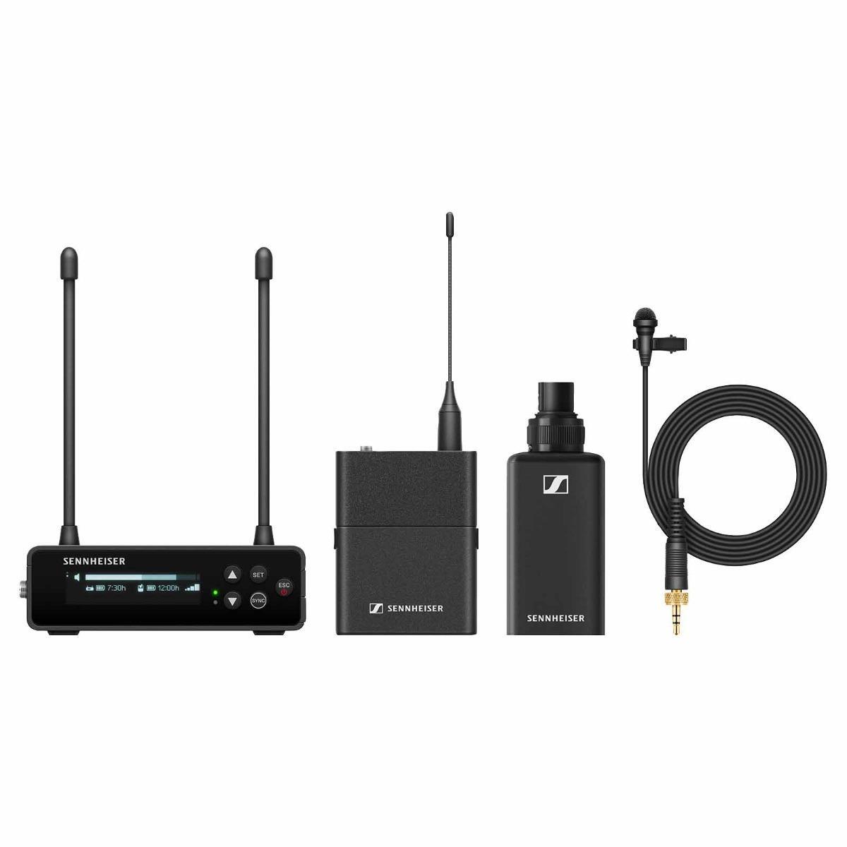 Sennheiser EW-DP ENG SET (R1-6) Portable Digital Wireless Lavalier Microphone…