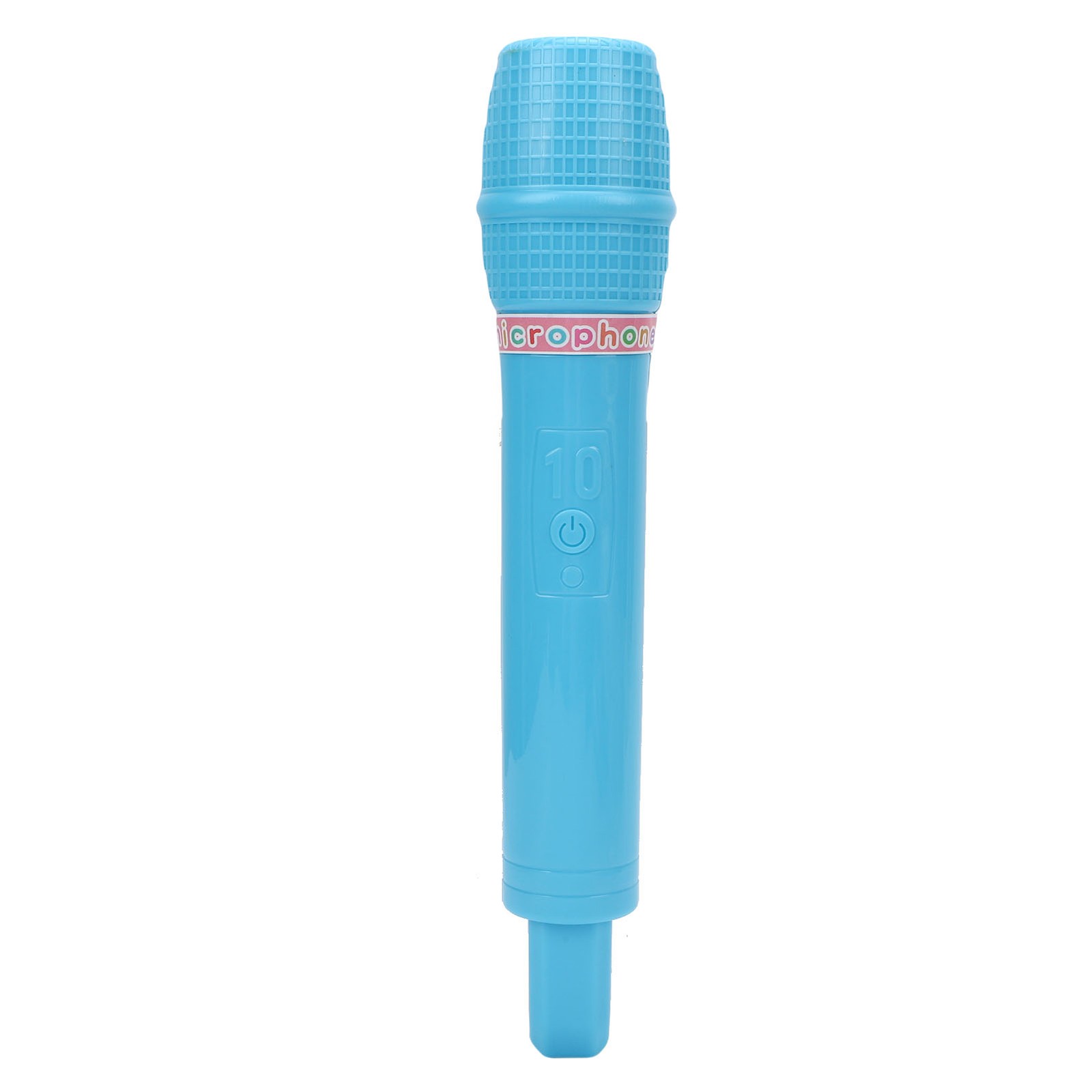 Microphone Toy Plastic Pretend Microphone Prop Simulate Speech Practice Mic For