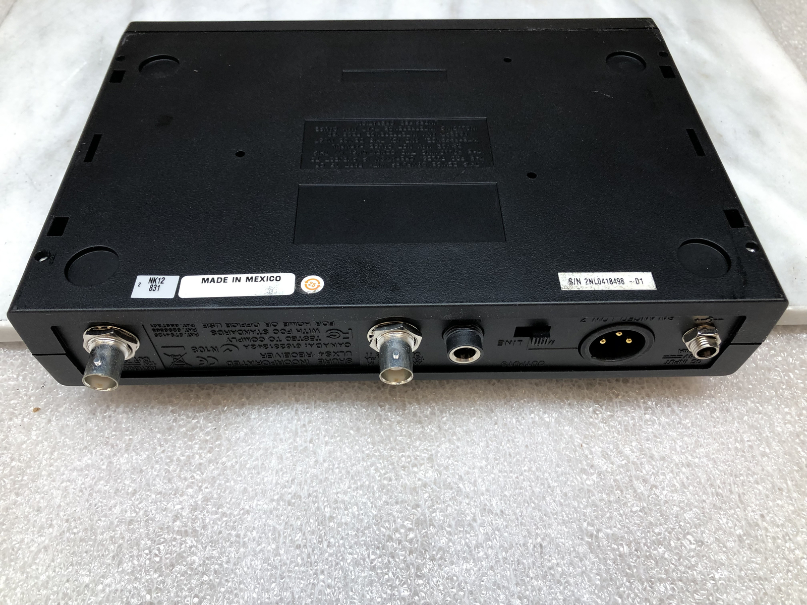 Shure ULXS4 Wireless Standard Receiver 662-698 MHz No Pack No Adapter TESTED