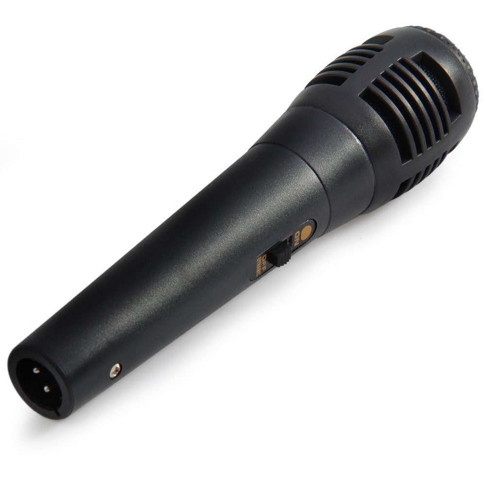 Karaoke Singing Machine Microphone System Unidirectional Dynamic Black