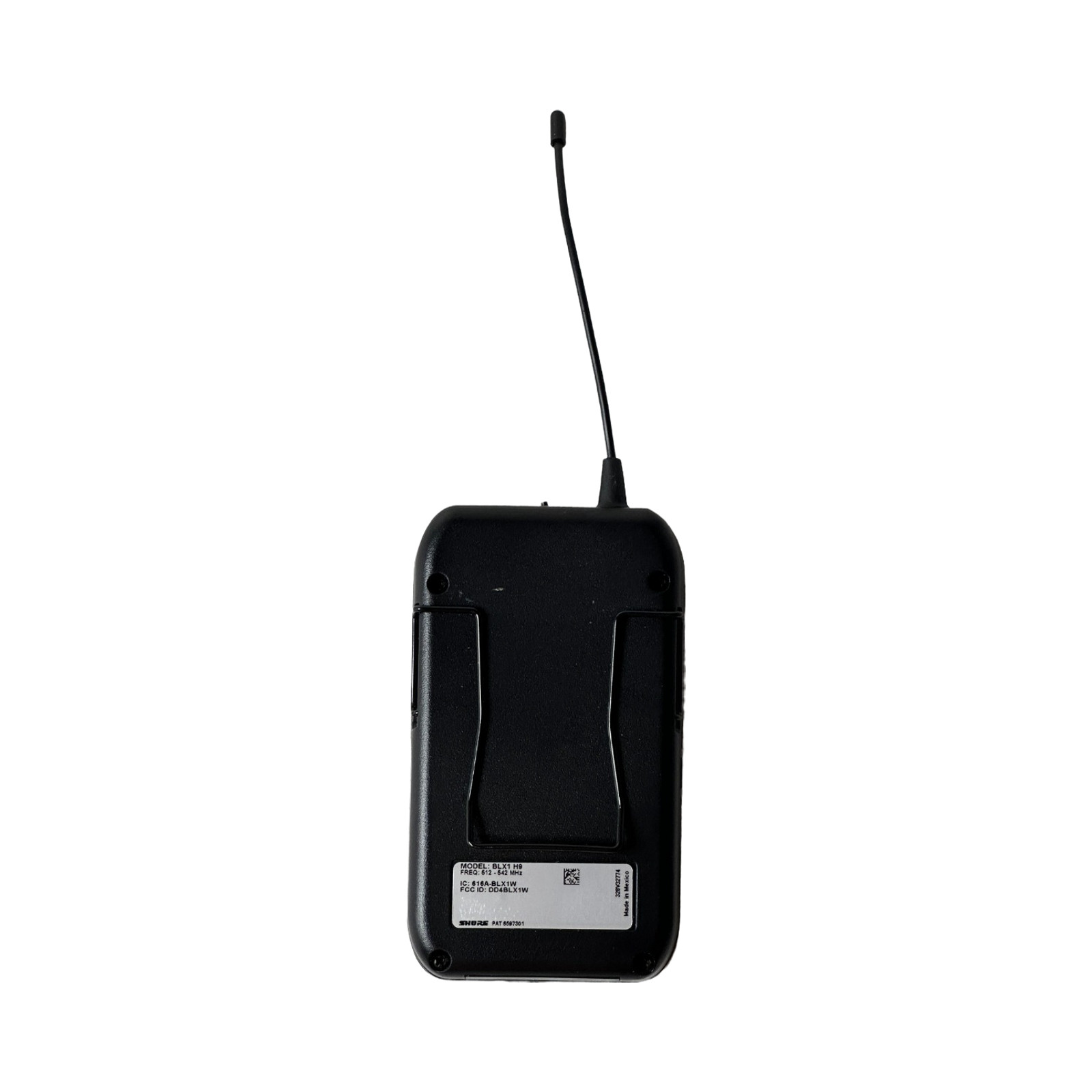 Shure BLX1-H9 Wireless Bodypack Transmitter 512-542 MHz