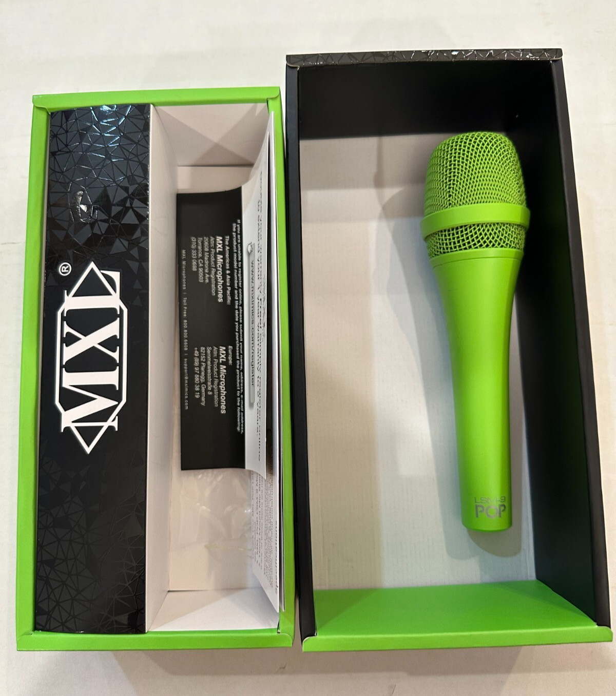 MXL POP LSM-9 Live Series Premium Dynamic Vocal Hand-Held Microphone