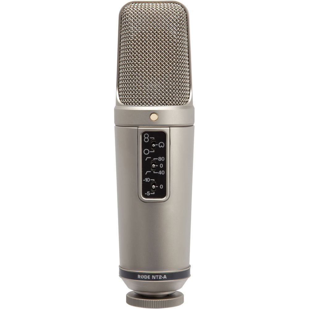 Rode NT2-A Condenser Mic Bundle w/ Auray RF-5P-B Filter & RFMS-580 Filter Stand