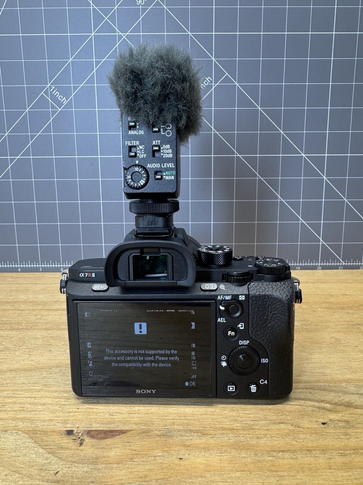 *For Parts Or Repair* Sony ECM-B10 Digital Shotgun Microphone
