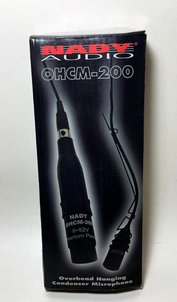 Nady OHCM-200 Overhead Hanging Back Cardioid Uni-Directional Electret Condenser