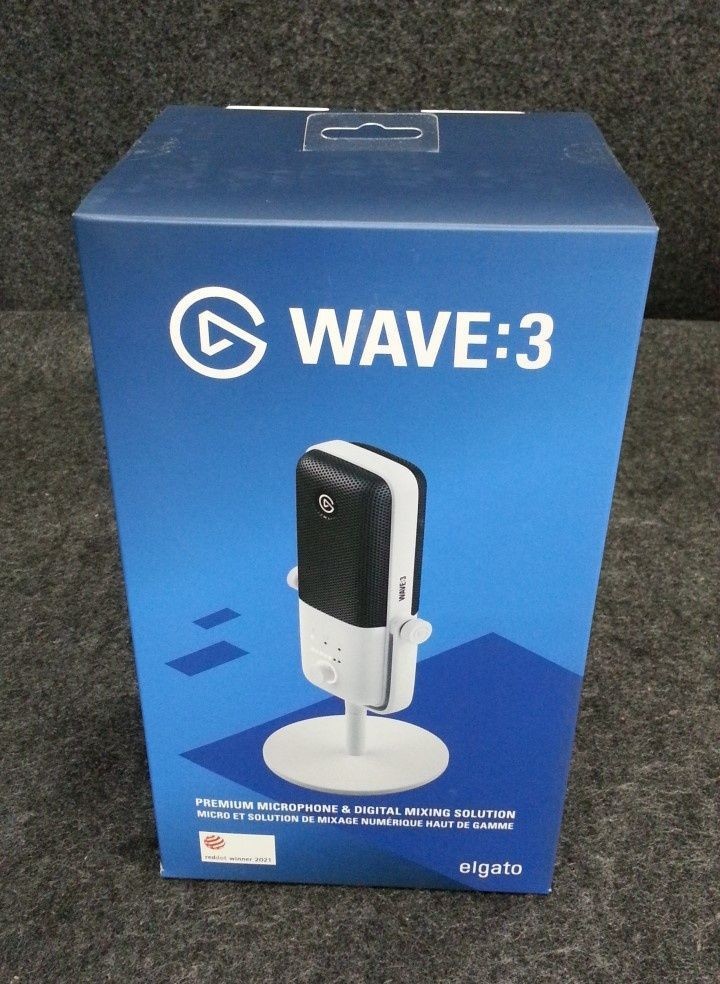 ELGATO 20MAB9901 Wave:3 USB Microphone White