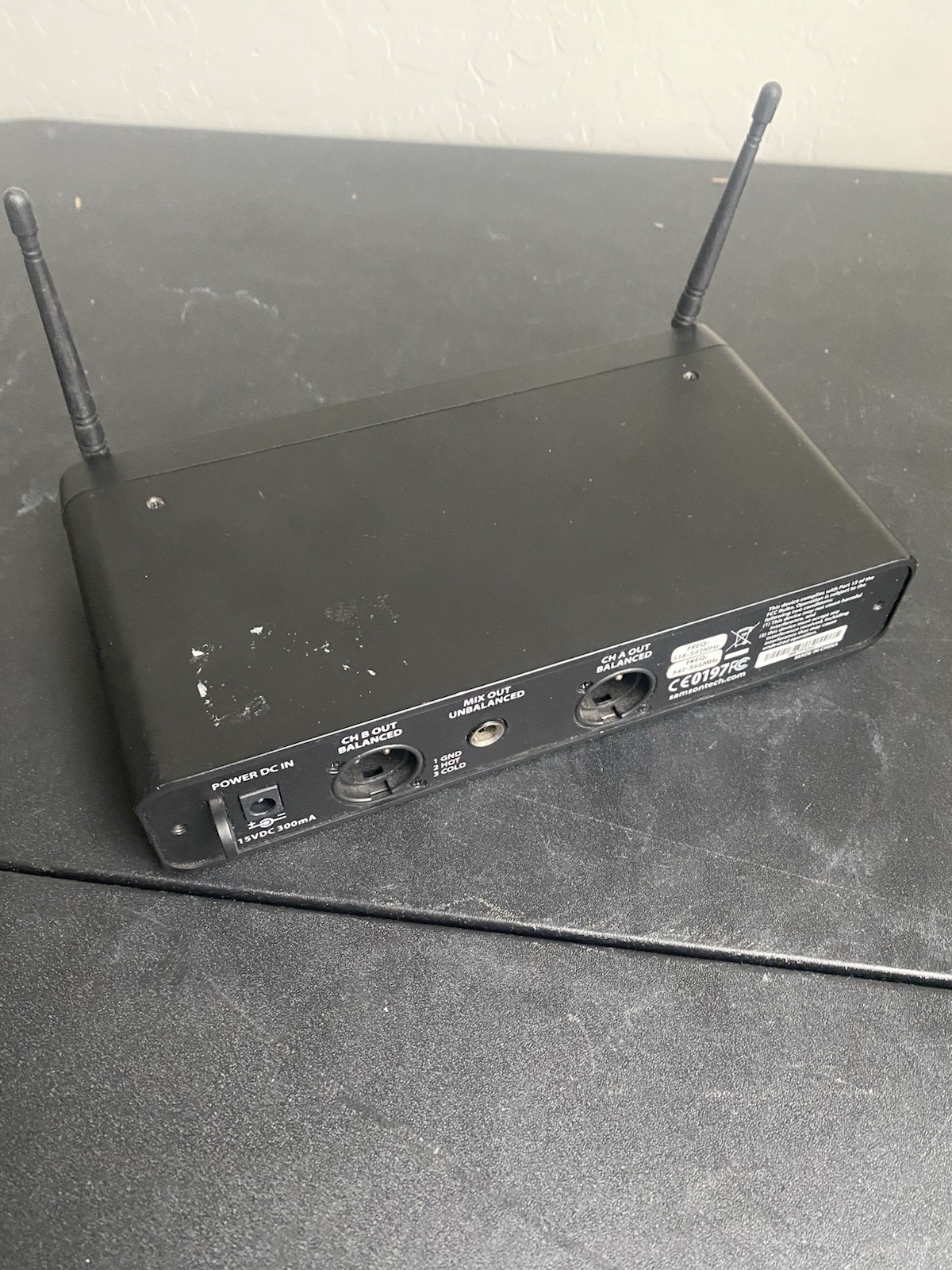 Samson CR288 UHF Dual Receiver Only