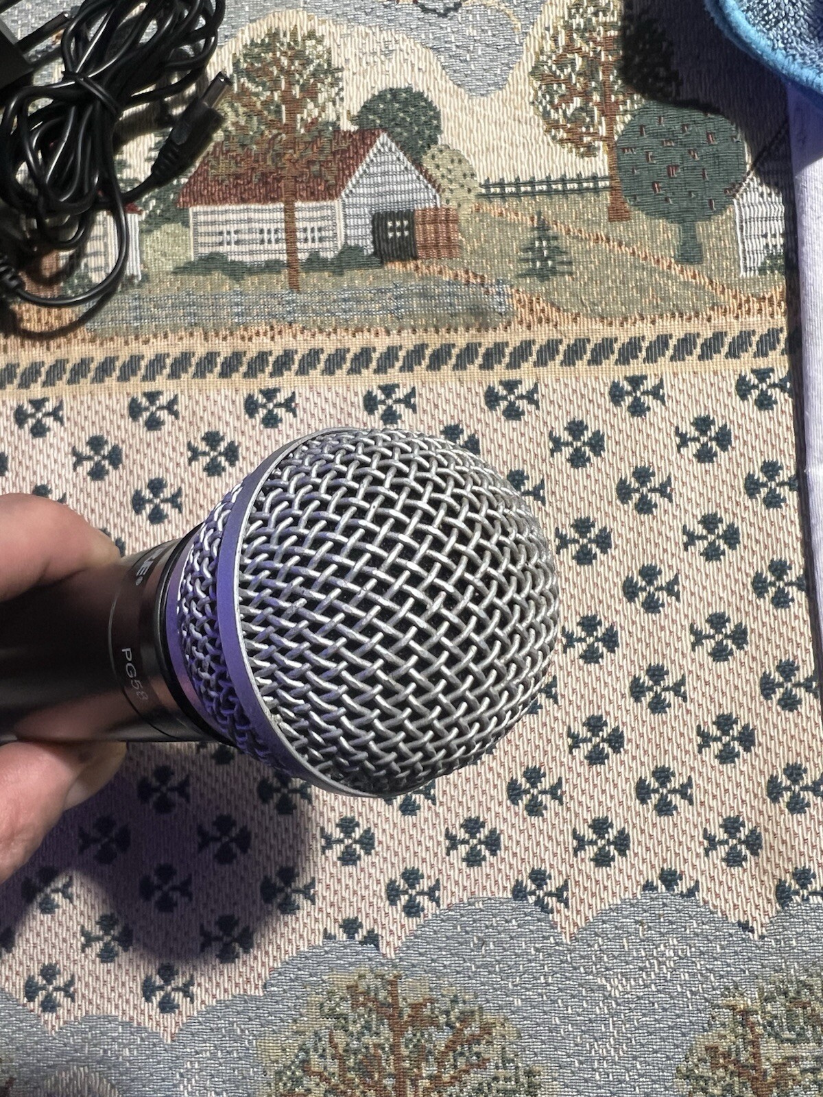 ✅ Shure PG4 S Microphone Radio Complete With Ice Cream PG58 & Microphone Holder