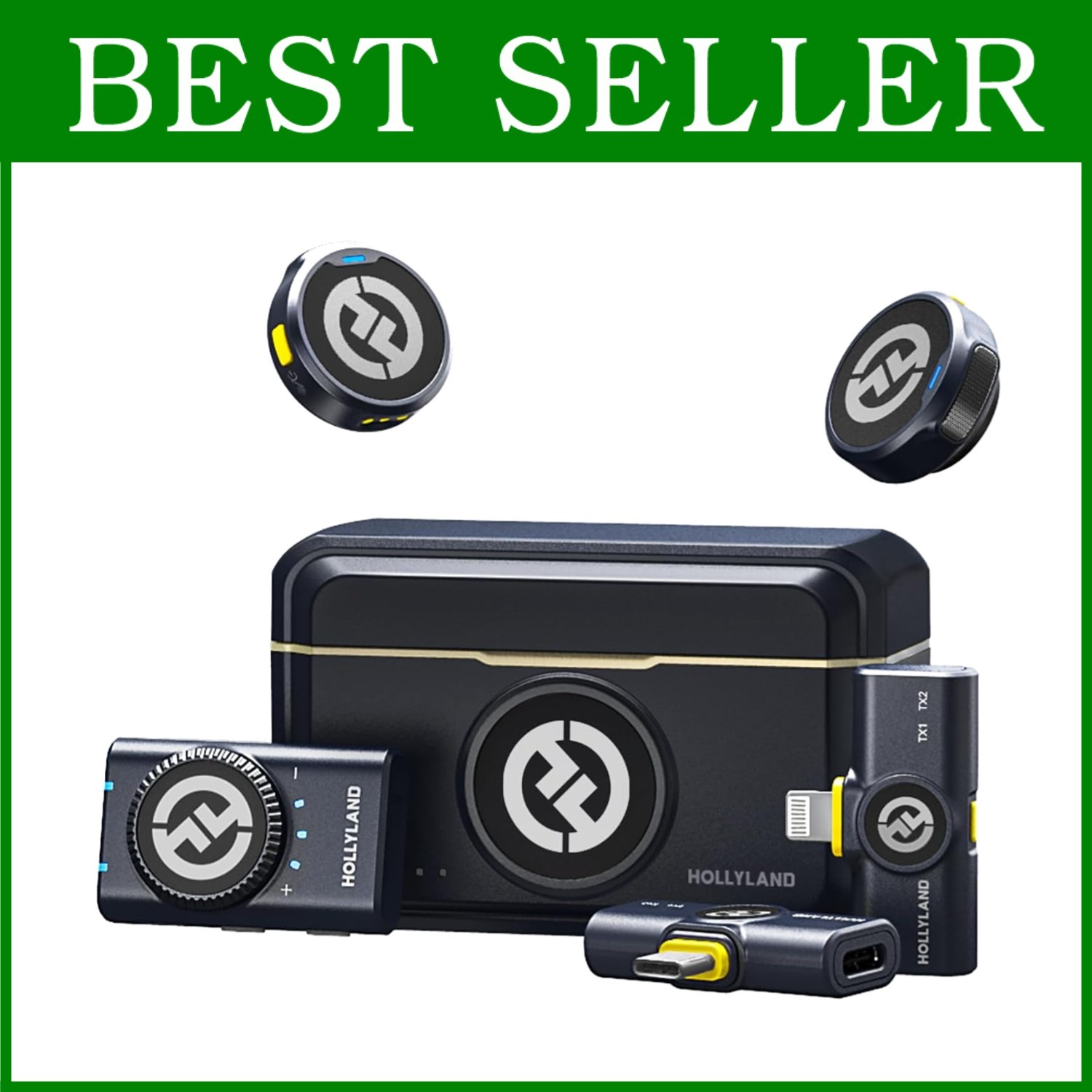 Wireless Microphone 48kHz/24-bit High Fidelity Audio