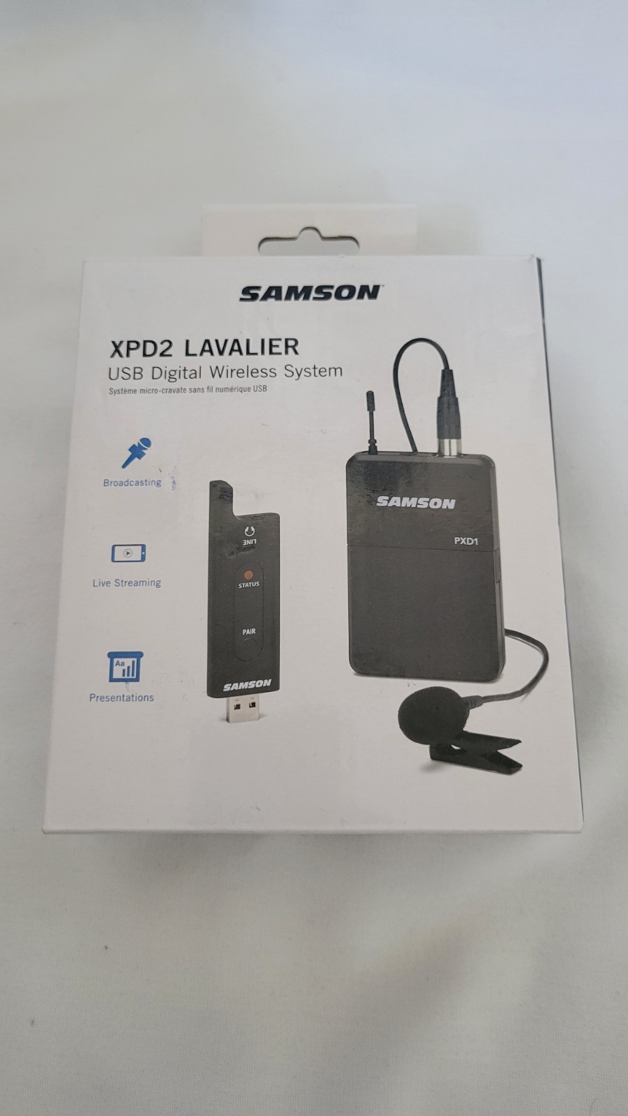 Samson XPD2 Lavalier USB Digital Wireless System