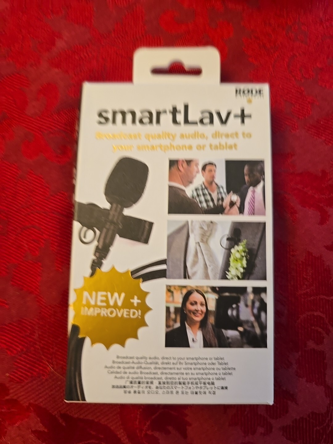 Rode Smartlav+ Lavalier Condenser Microphone for Smartphones and Tablets