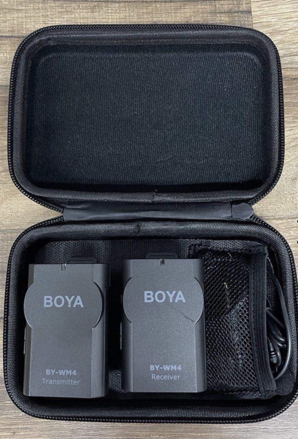 Wireless Lavalier Microphone System BOYA BY-WM4 PRO 2.4GHz Video Mic Transmitter