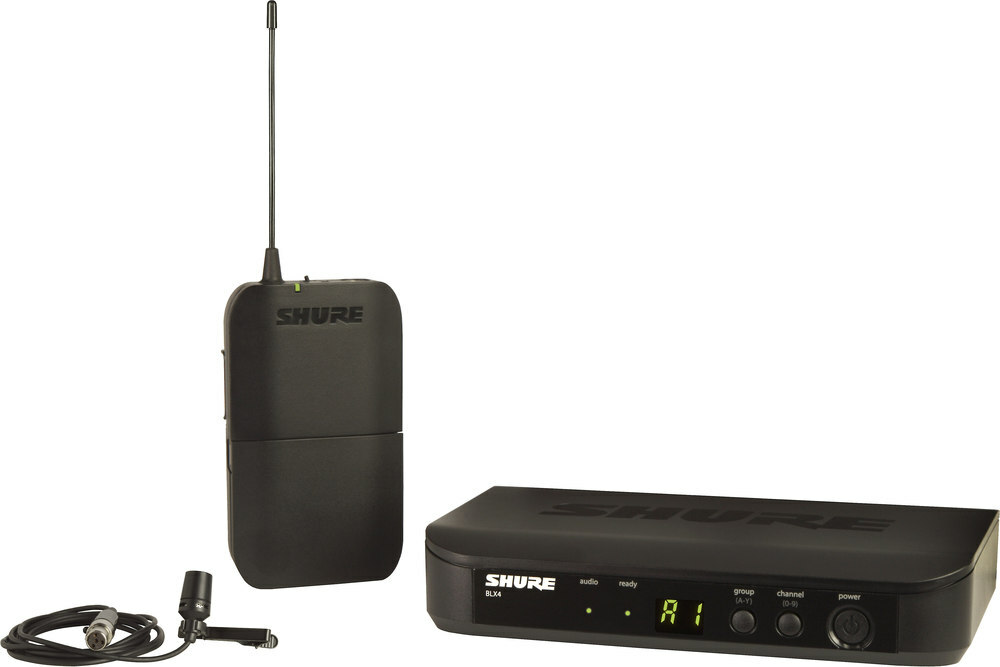 Shure BLX Wireless System H10 Wireless Lav. System CVL BLX1 BLX4