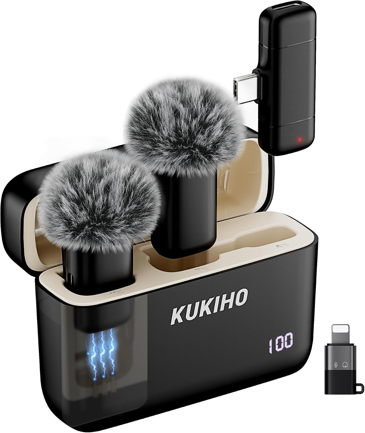 Long Battery Life Lapel Microphone for Content Creators
