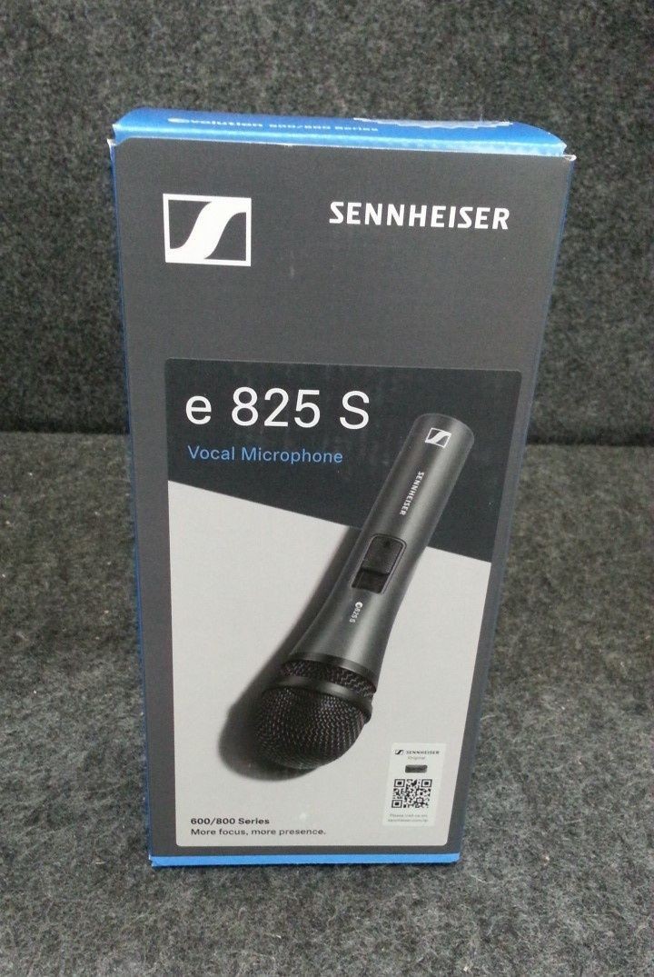 SENNHEISER e825S Cardioid Dynamic Handheld Vocal Microphone Black