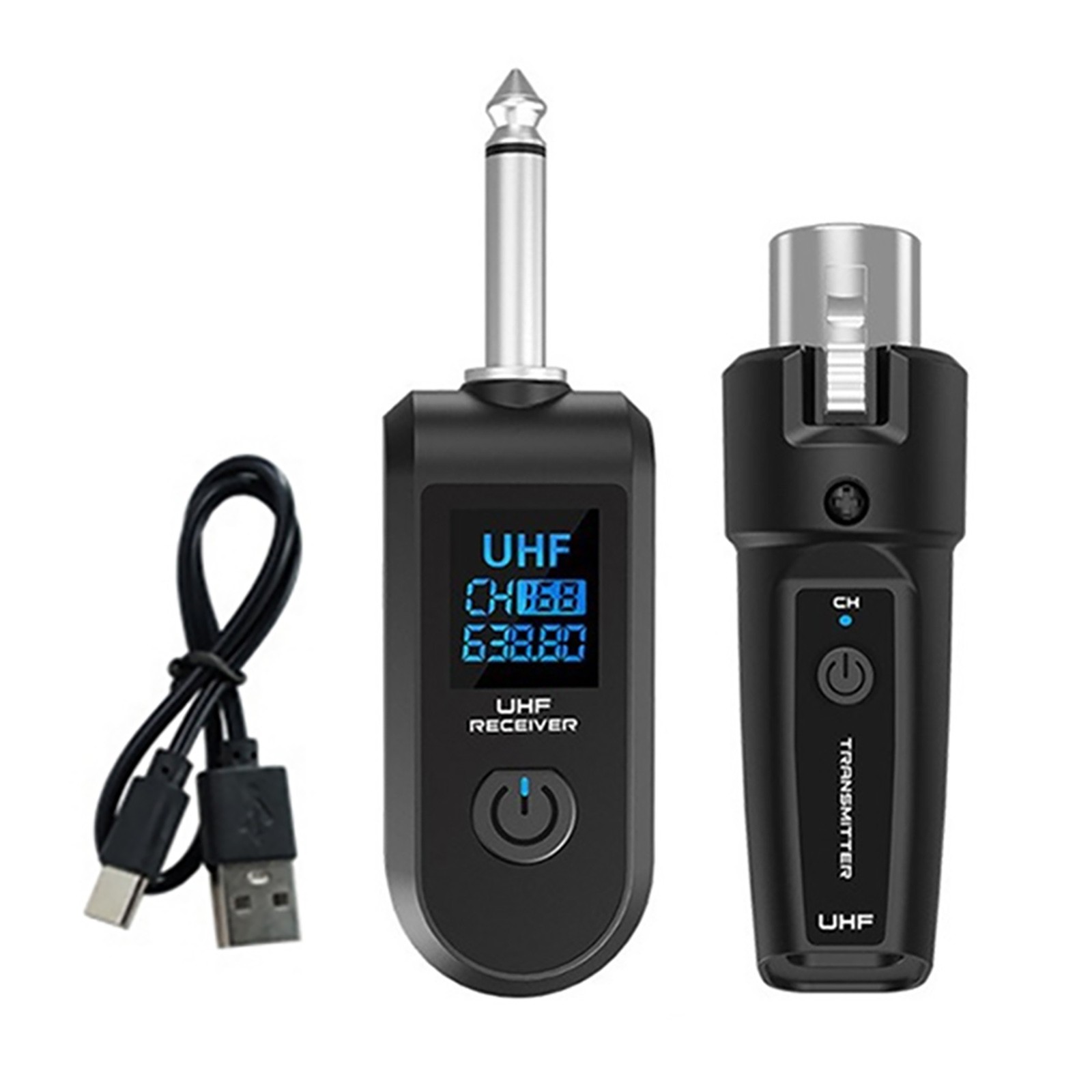 1set Professional XLR Wireless Audio Transmitter&Receiver For Multiple Scenarios