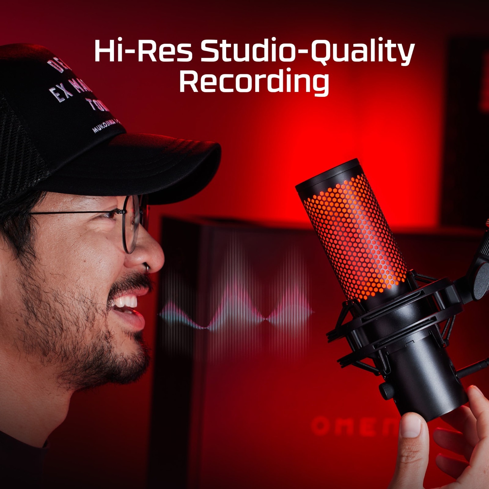 HyperX QuadCast 2 USB Gaming Microphone for PC, PS4, PS5 & Mac (QDC002)™