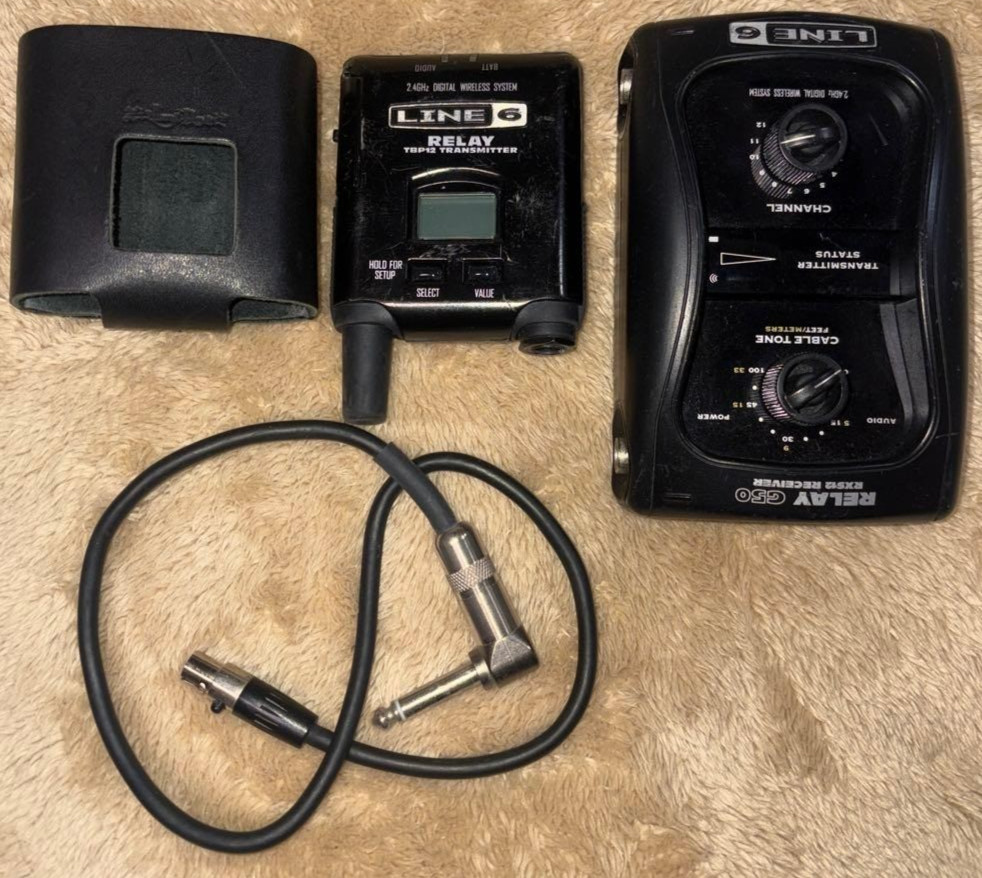 LINE 6 Relay G50 Wireless Guitar Transmitter Good GP