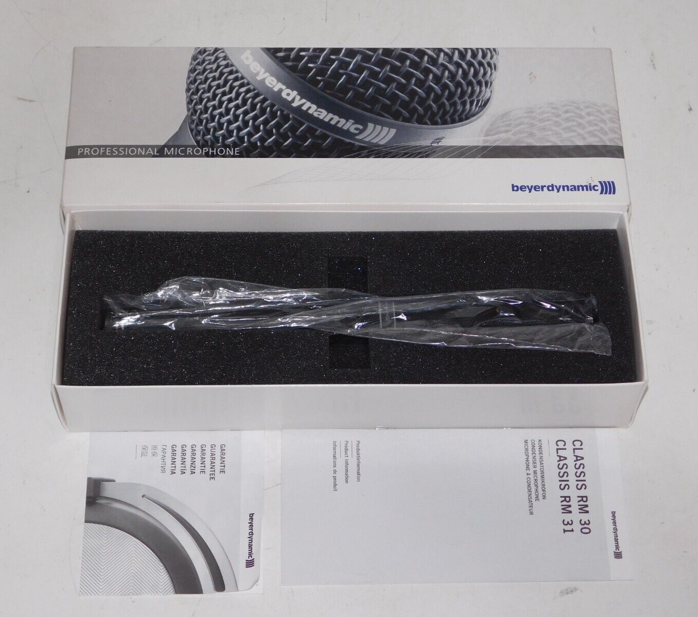 New Beyerdynamic Classis RM 31 RC Revoluto Vertical Array Microphone 729825 Mic