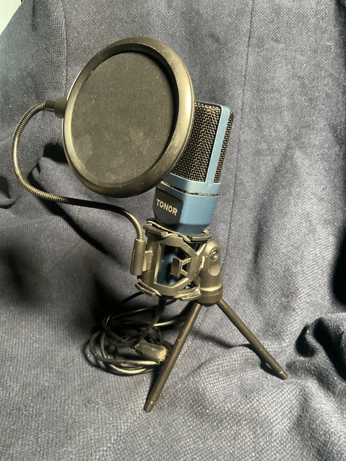 TONOR USB Microphone, Computer Cardioid Condenser PC Mic with Tripod Stand