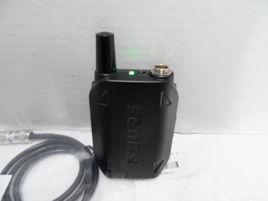 Shure GLXD1 Z2 Bodypack Transmitter SB902 Battery for GLX GLXD16 GLXD4 Straight