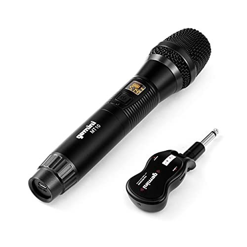 Gemini GMU-M100 Pro Karaoke Wireless Microphone Adapter for High-Quality Audio P