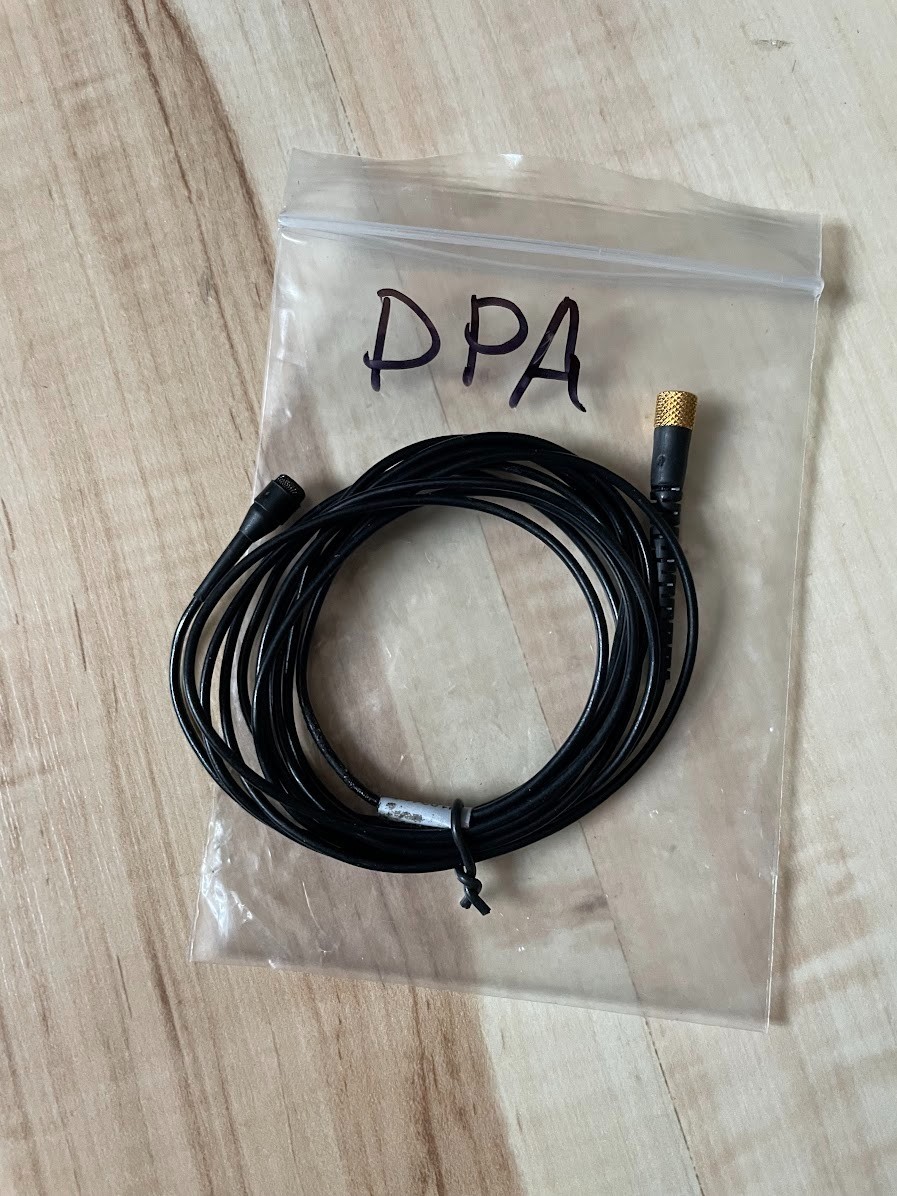 DPA 4060 Core Omnidirectional Lavalier Microphone with MicroDot Connector