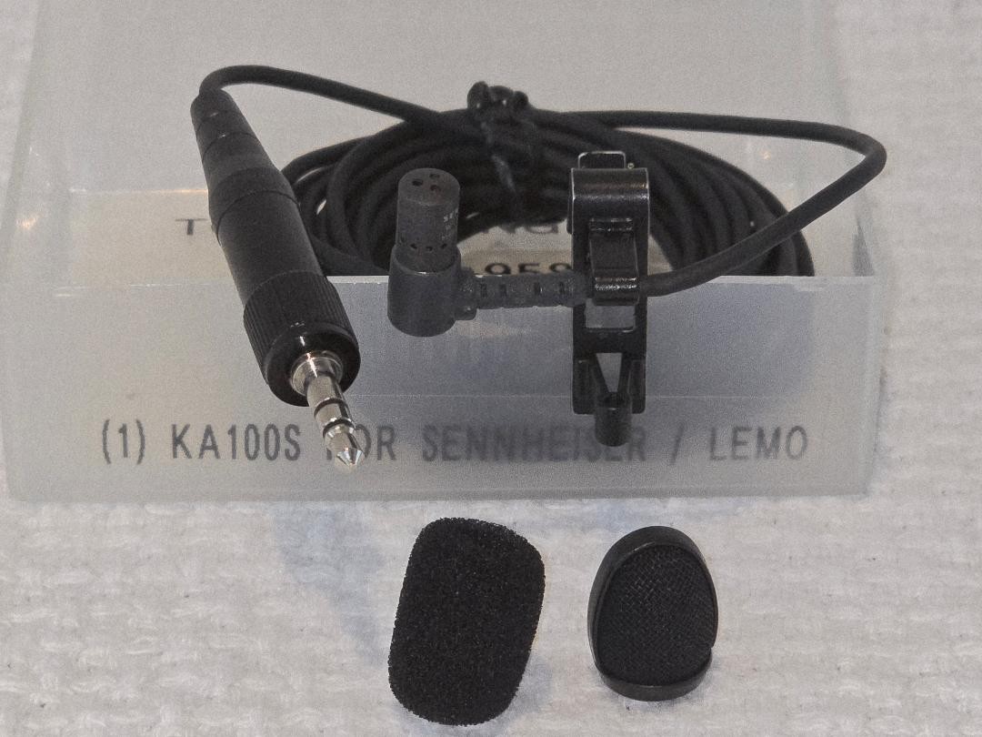 Sennheiser ME104 pro cardioid lapel lavalier mic (3.5mm locking connector)