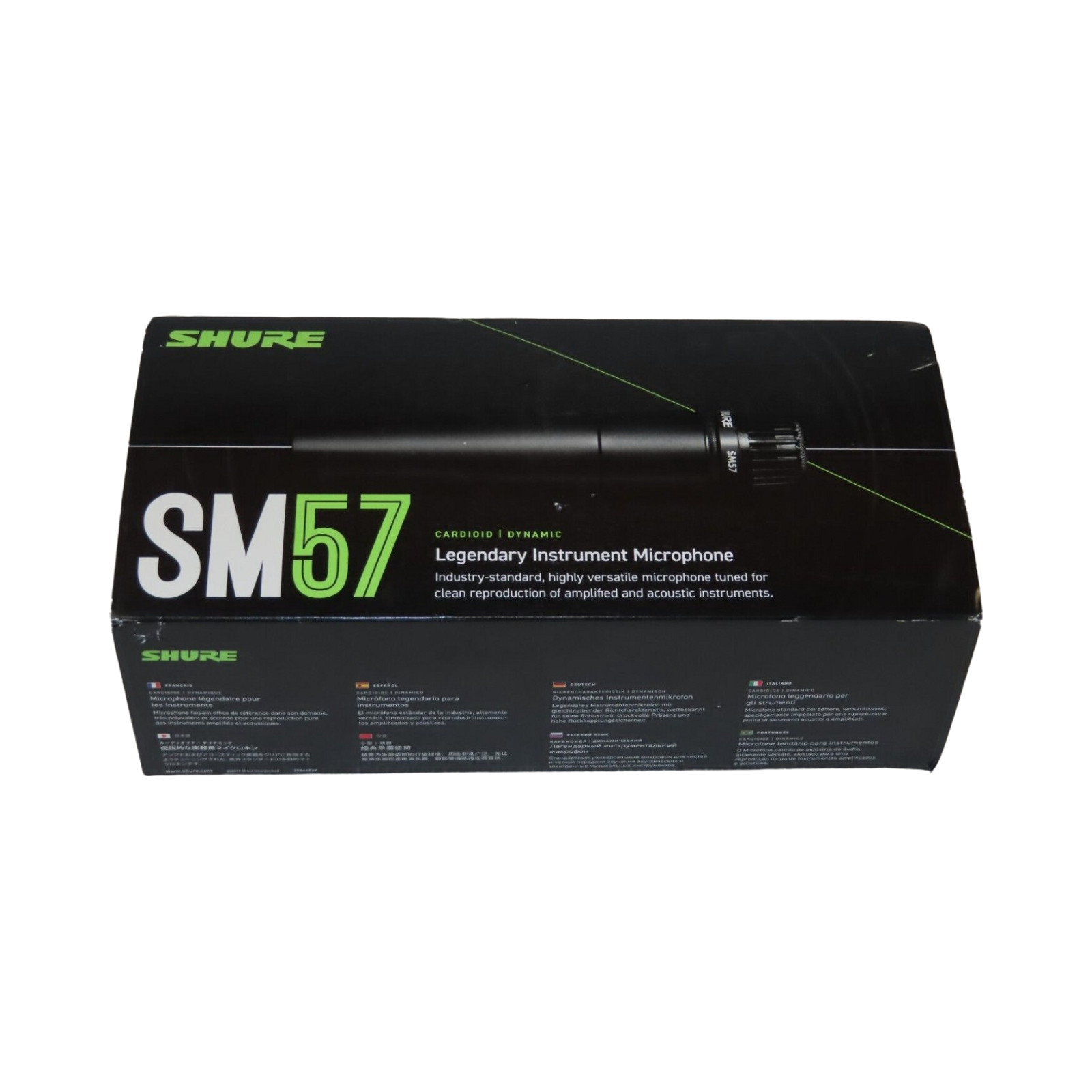 Shure SM57-LC Pro XLR Dynamic Microphone Professional Studio & Live Cardioid