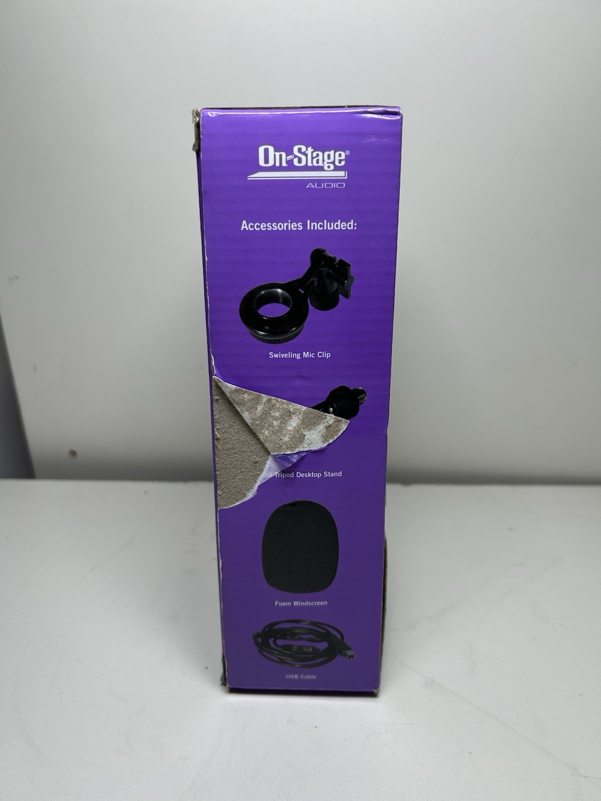 TESTED On-Stage Audio AS700 USB Microphone with Accessories (FREE S&H)!