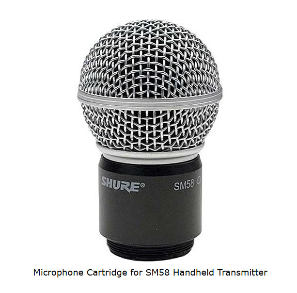 Shure SM58 Wireless Microphone Capsule RPW112 (New/Unused)