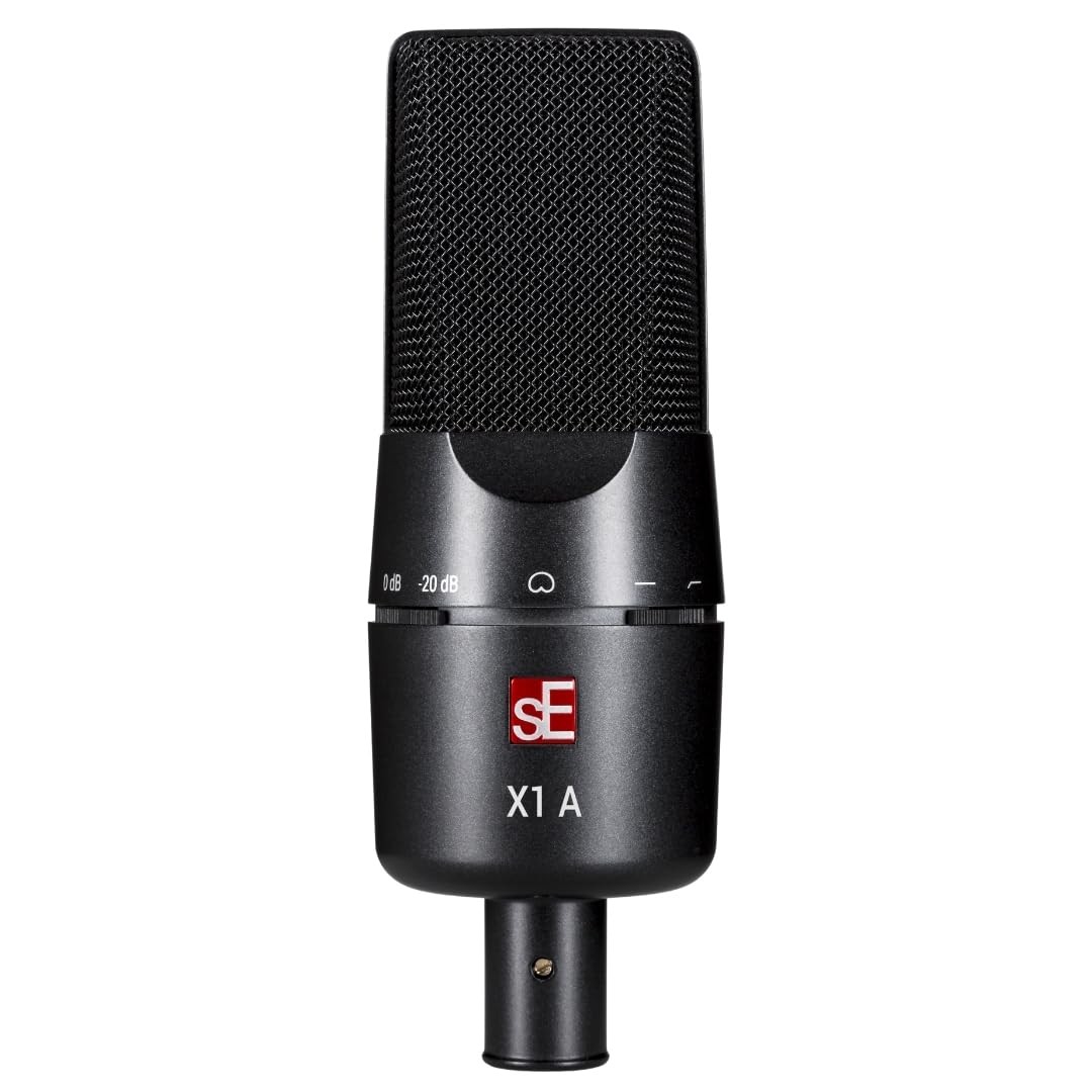 X1 A Microphone 20Hz to 20kHz Frequency 48V Phantom Power Low Impedance 50 Ohms