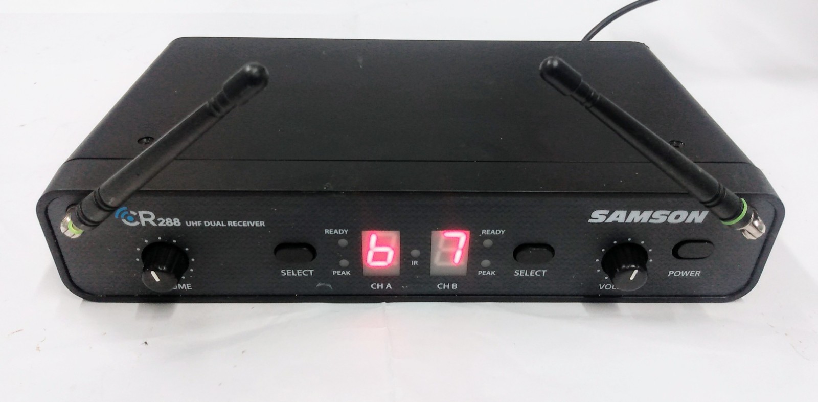 Samson CR288 UHF Dual Wireless Receiver No adapter