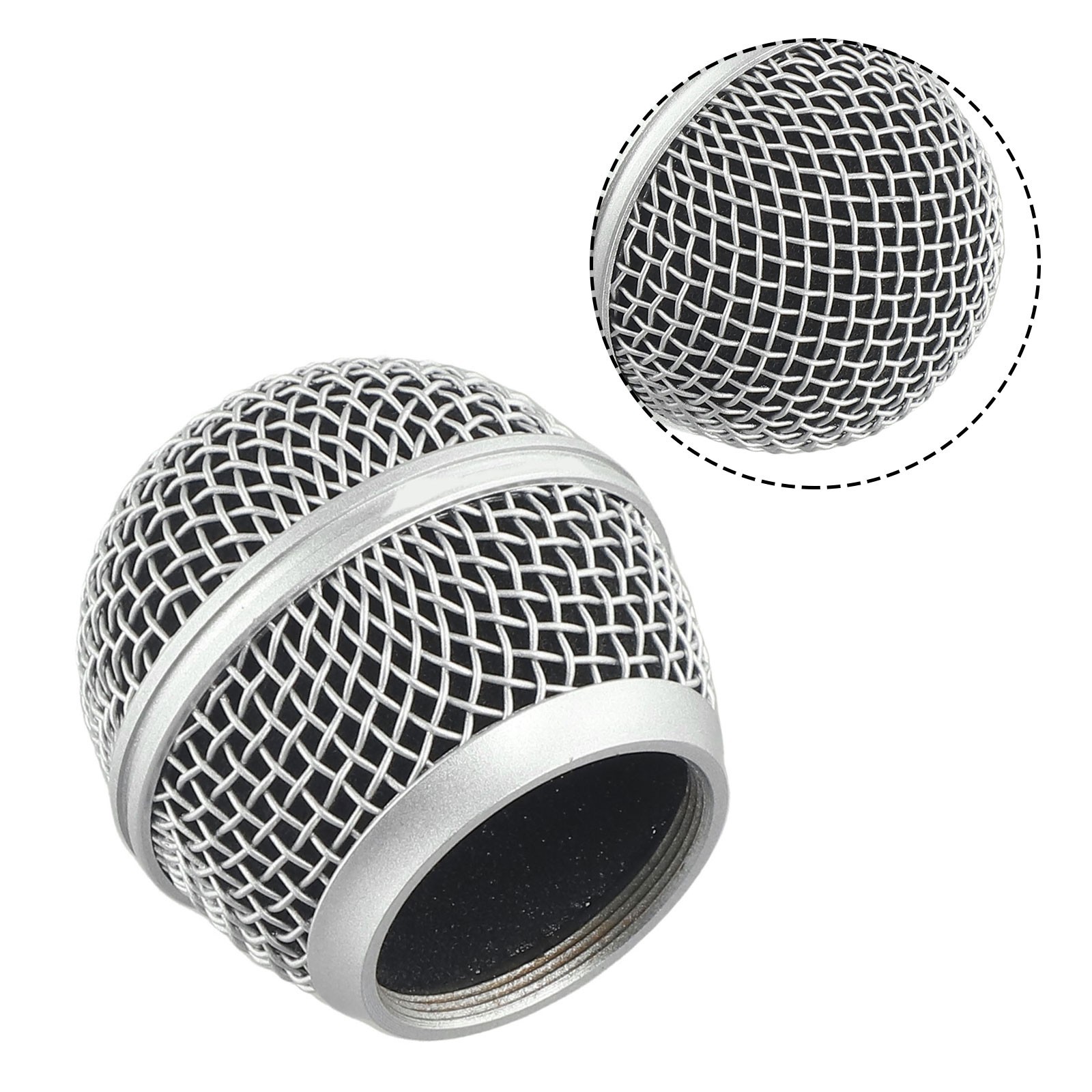 1 Pcs High-Quality Steel Replacement Mesh Head For 58 Microph For Shure Beta New