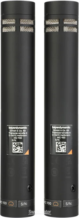 Beyerdynamic MC 930 True Condenser Microphone (Matched Stereo Pair) – Cardioid