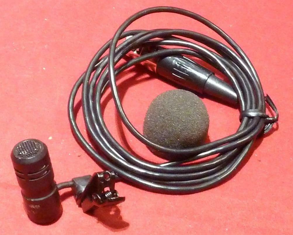 SHURE WL-84 MINIATURE HYPERCARDIOID WIRELESS CONDENSER MICROPHONE WITH TA4-F
