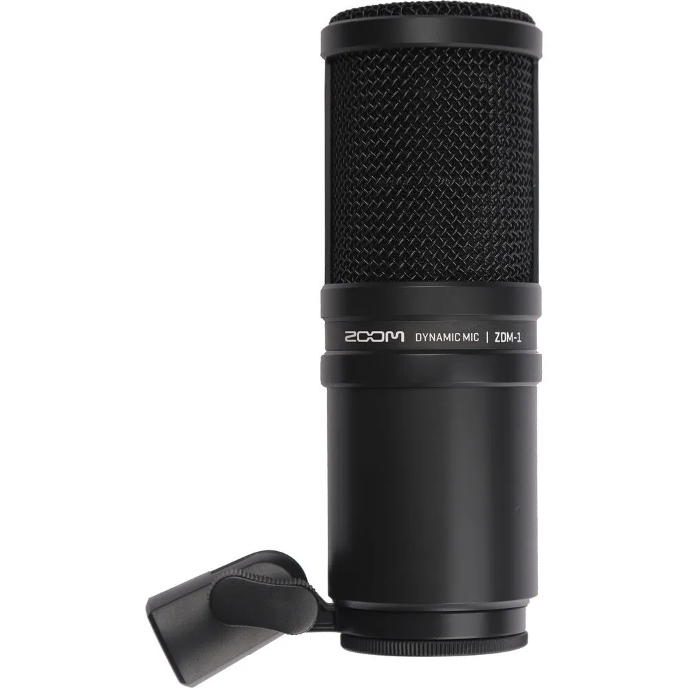 Zoom ZDM-1 Podcast Microphone Pack with StreamEye Adjustable Boom Arm