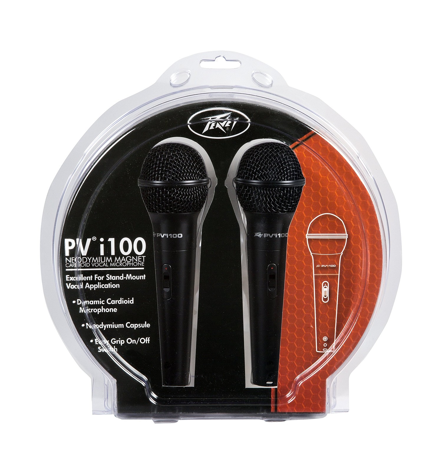 Pvi 100 – 2-Pack Dynamic Cardiod Microphones